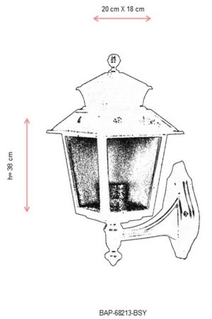 l lampa de perete de exterior avonni bap 68213 bsy corps abs negru 2.jpg
