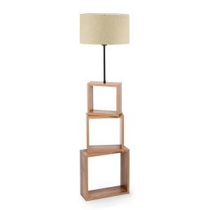 Lampadar, Insignio, 780SGN1961, MDF/Lemn, Crem - imagine 2