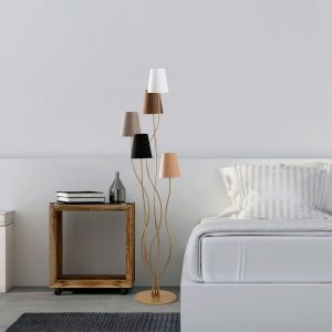 Lampadar, Fulgor, 942FLG1542, Metal, Multicolor - imagine 2