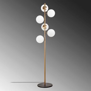Lampadar, Fulgor, 942FLG1512, Metal, Vintage - imagine 3