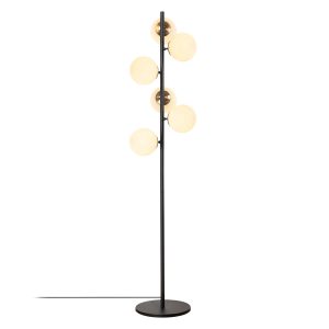 Lampadar, Fulgor, 942FLG1514, Metal, Negru - imagine 4