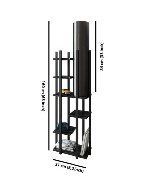 Lampadar, FullHouse, 390FLH1157, PAL, Negru - imagine 2