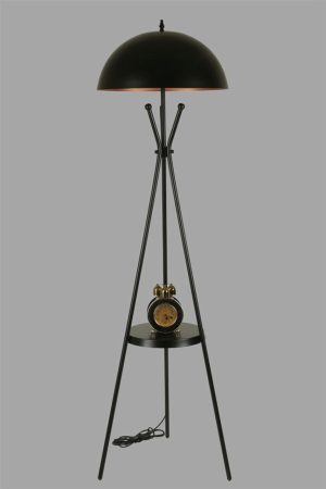 Lampadar, Luin, 534LUN4437, Metal, Negru - imagine 3