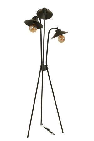 Lampadar, Luin, 534LUN4177, Metal, Negru - imagine 2