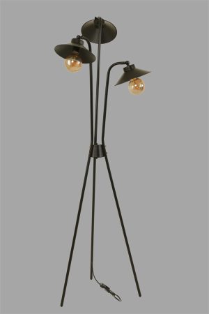 Lampadar, Luin, 534LUN4177, Metal, Negru - imagine 4