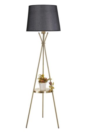 Lampadar, Luin, 534LUN3690, Metal, Negru - imagine 3