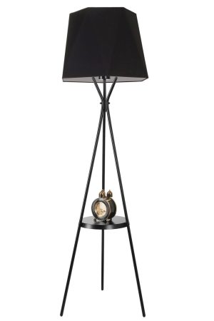 Lampadar, Luin, 534LUN3707, Metal, Negru - imagine 3