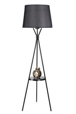 Lampadar, Luin, 534LUN3716, Metal, Negru - imagine 3