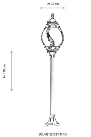 l lampa de podea pentru exterior avonni bsu 68182 bsy m1 b corps abs alb negru 2.jpg