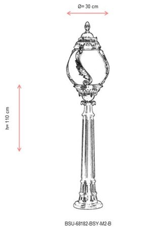 l lampa de podea pentru exterior avonni bsu 68182 bsy m2 b corps abs alb negru 2.jpg