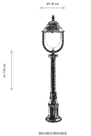 l lampa de podea pentru exterior avonni bsu 68212 bkr m2 b corps abs maro 2.jpg