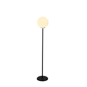 Lampadar, Tatum, 584TTM1516, Metal, Alb/Negru - imagine 2