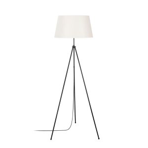 Lampadar, Tatum, 584TTM1510, Metal, Negru / Crem - imagine 2