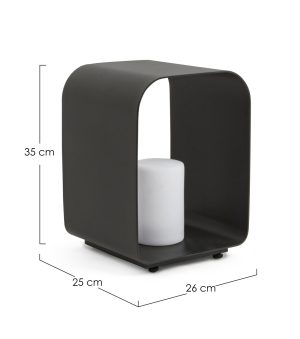 l lampa pentru exterior led ridley bizzotto 25 x 26 x 35 cm usb rgb cu telecomanda gri carbune 3.jpg