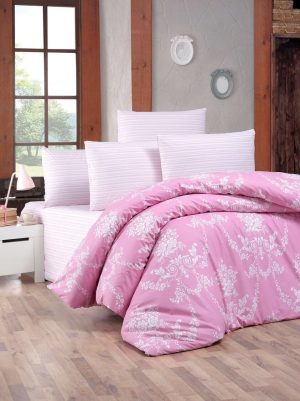 l lenjerie de pat dubla king size victoria gloria pink 4 piese 100 bumbac ranforce rozalb.jpg