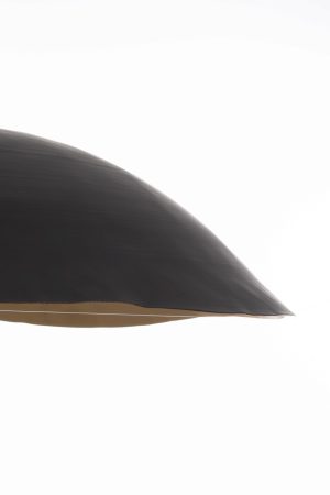 Lustra Mandla, Bizzotto, Ø60.5 x 25 cm, 1 x E27, 25W, metal, negru - imagine 2