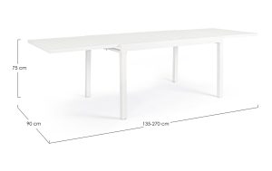 l masa extensibila pentru gradina pelagius bizzotto 135 270 x 90 x 75 cm aluminiu alb 5.jpg