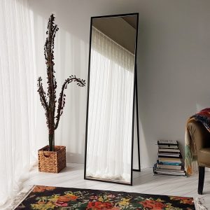 Oglinda de podea Cheval, Neostill, 170x50 cm, negru - imagine 3