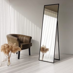 Oglinda de podea Cheval, Neostill, 170x50 cm, negru - imagine 7