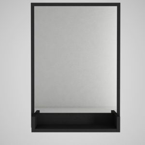 Oglinda decorativa Costa, Tera Home, 45x75 cm, negru - imagine 3