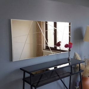 Oglinda decorativa NSTLA309y, Neostill, 62 x 130 cm, bronz - imagine 2