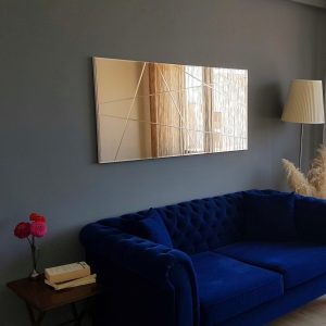 Oglinda decorativa NSTLA309y, Neostill, 62 x 130 cm, bronz - imagine 5