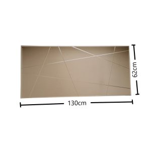 Oglinda decorativa NSTLA309y, Neostill, 62 x 130 cm, bronz - imagine 7