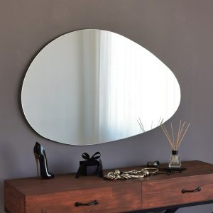 Oglinda decorativa Porto, Neostill, 90x60 cm, negru - imagine 3