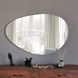 Oglinda decorativa Porto, Neostill, 90x60 cm, negru - imagine 4