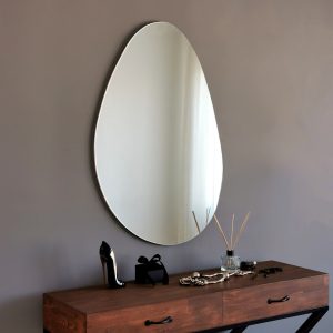 Oglinda decorativa Porto, Neostill, 90x60 cm, negru - imagine 5