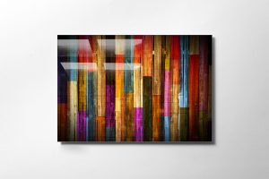 Tablou decorativ, UV-002, Sticla temperata, 70 x 100 cm, Multicolor - imagine 5
