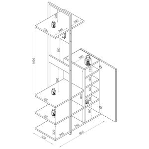 l sala stand lagomood rone 80x184x35cm alb stejar 4.jpg
