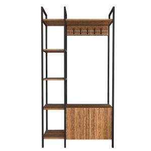 l sala stand retricy doga 90x35x175cm pal melaminat nuc negru 2.jpg