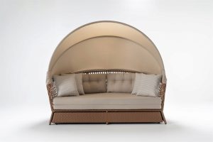 Sezlong, Divona, Daybed, Crem - imagine 2