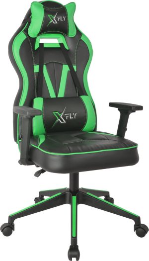 l scaun pentru jocuri seatix xfly vendetta 62x120x46cm 100 poliester verde negru.jpg