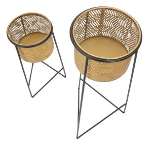 l set 2 ghivece couple exy mauro ferretti 37x76 27x51 cm fier 1.jpg