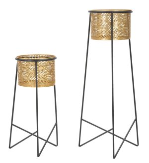 l set 2 ghivece couple exy mauro ferretti 37x76 27x51 cm fier.jpg