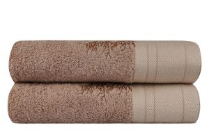 l set 2 prosoape de baie 70x140 cm 100 bumbac hobby infinity light brown 3.jpg