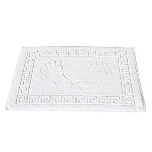 l set 2 prosoape pentru picioare bedora 50 x 70 cm 100 bumbac cardat 650 grmp alb.jpg