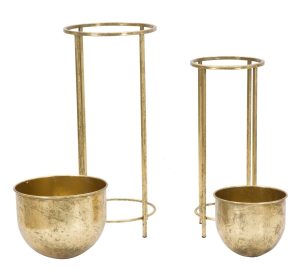 l set 2 suporturi pentru ghivece glam coppia mauro ferretti fier auriu 5.jpg