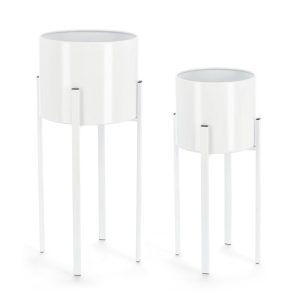 l set 2 suporturi pentru ghiveci ester round bizzotto 23 x 55 cm otel alb.jpg