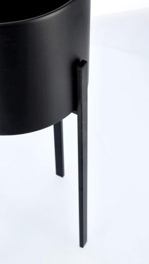 l set 2 suporturi pentru ghiveci ester round bizzotto 23 x 55 cm otel negru 1.jpg