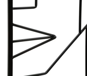 Set 2 tablouri 3D Tribal Simply, 60x80 cm, fier, negru - imagine 6
