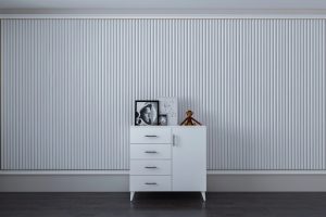 Set dormitor pentru copii, Glenevis, Lavinia 507, Alb - imagine 6