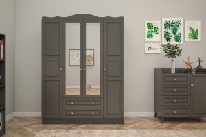 Set dormitor pentru copii, Glenevis, Tango 620, Antracit - imagine 2