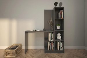Set dormitor pentru copii, Glenevis, Tango 620, Antracit - imagine 7