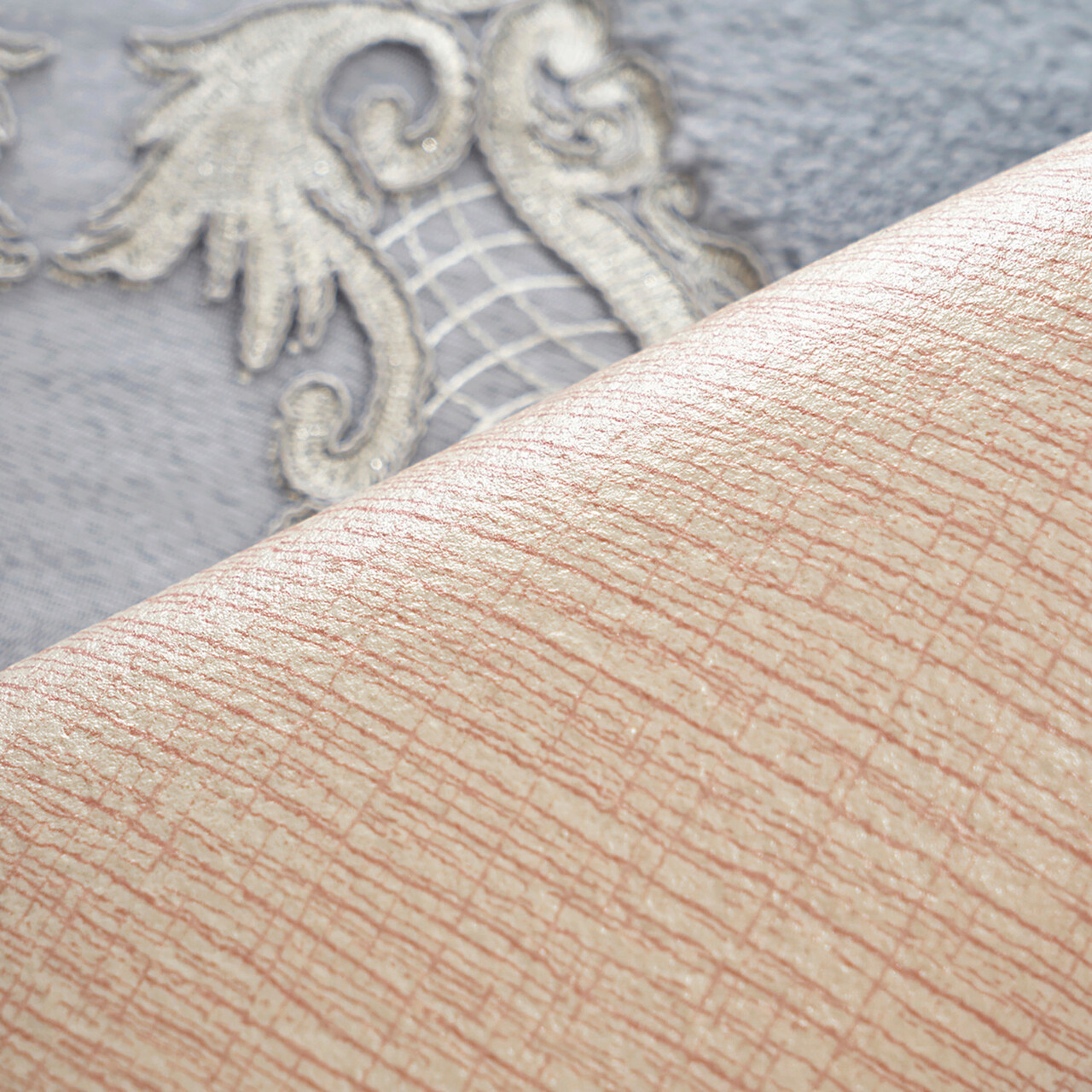 Set covorase de baie 2 piese, Alanur Home, cot-klzt5-25, Poliester, Gri 3 l set covoras de baie 2 bucati acasa alanur cot klzt5 25 poliester gri 2.jpg