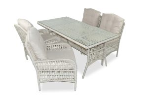 Set mobilier de gradina, Jumilla, Lady, Crem