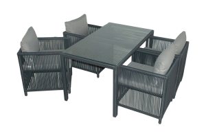 Set mobilier de gradina, Jumilla, Mana 2, Gri