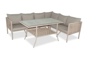 Set mobilier de gradina, Jumilla, Newyork 224, Maro deschis